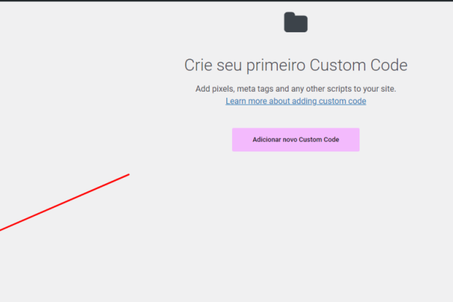 Adicionando código AdOpt no site