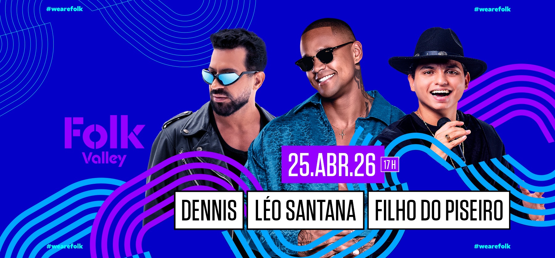 Folk Valley – Dennis, Leo Santana e Filho do Piseiro