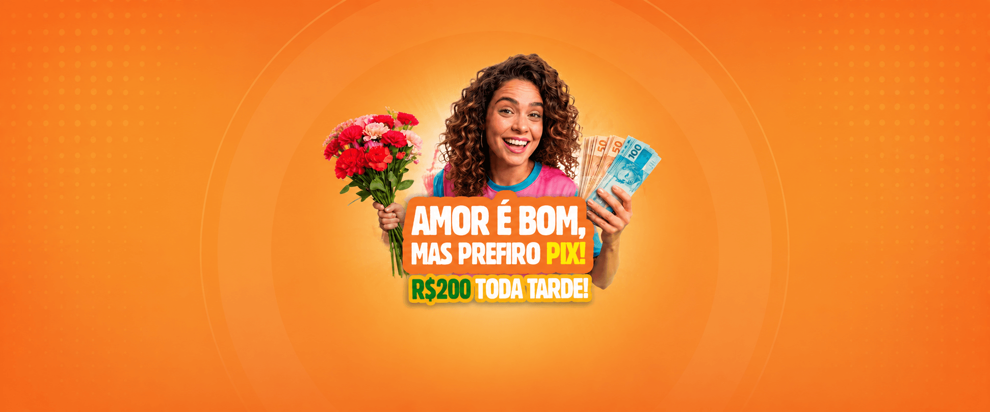 Amor é Bom... Mas PIX é Melhor!