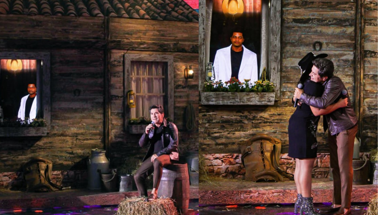 Daniel se emociona ao ganhar homenagem feita de IA com João Paulo