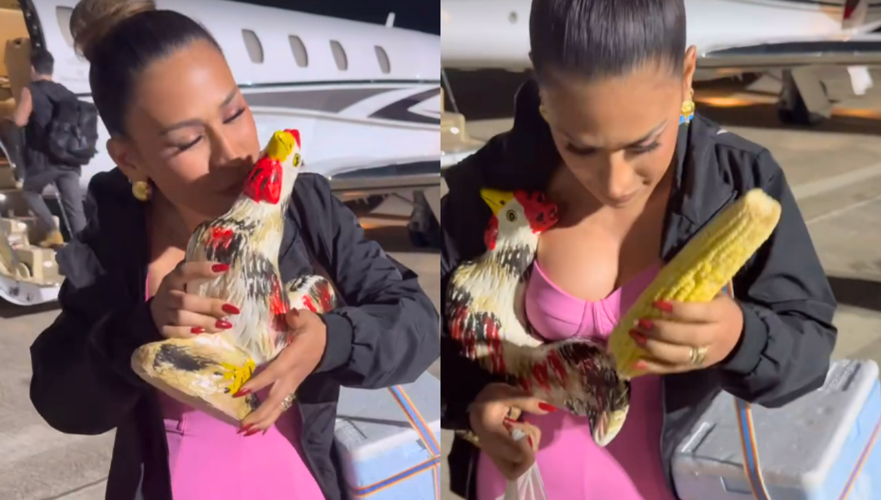 De calcinha a milho, Simone Mendes mostra presentes curiosos que ganhou dos fãs