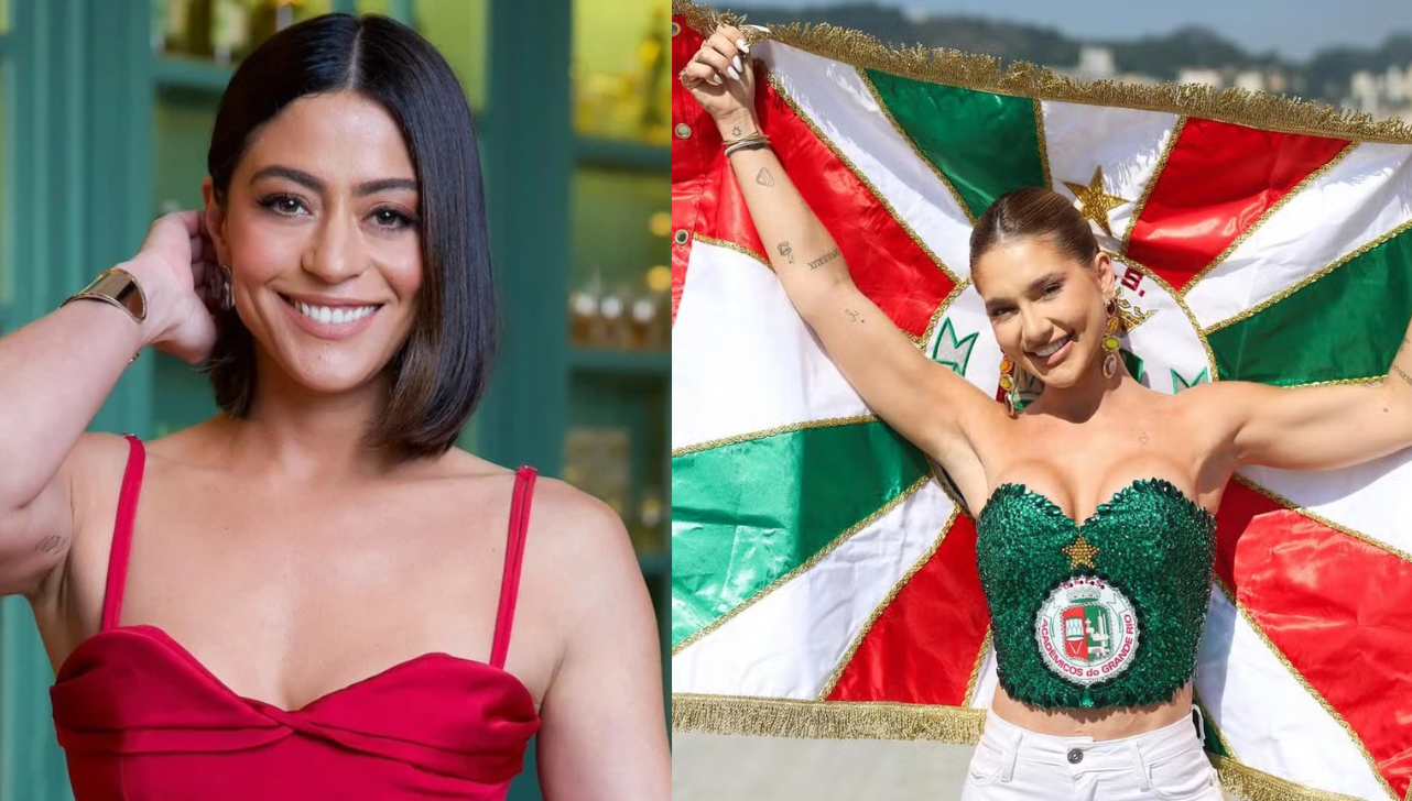 Carol Castro detona anúncio de Virginia como rainha de bateria da Grande Rio