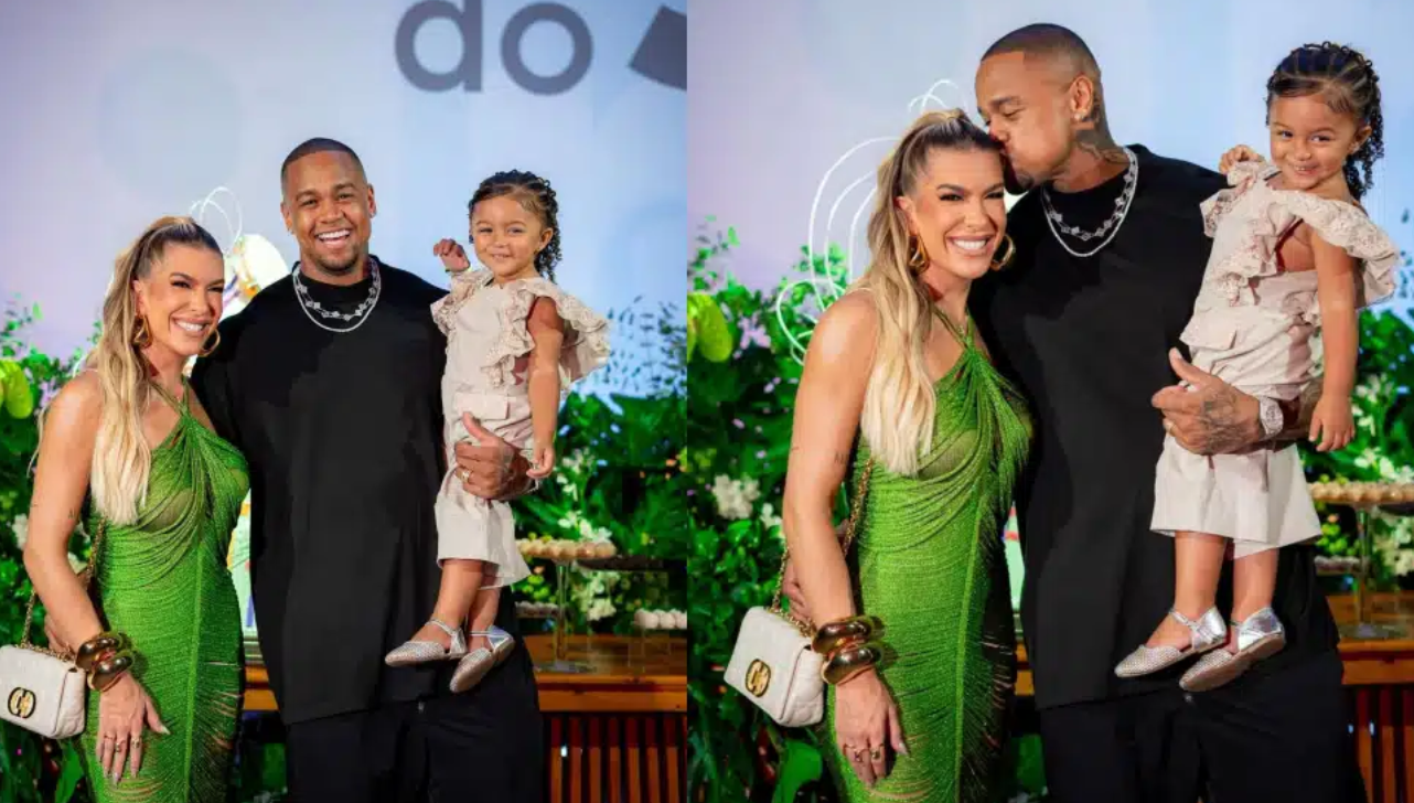 Filha de Léo Santana surpreende Lore Improta ao pedir uma irmãzinha