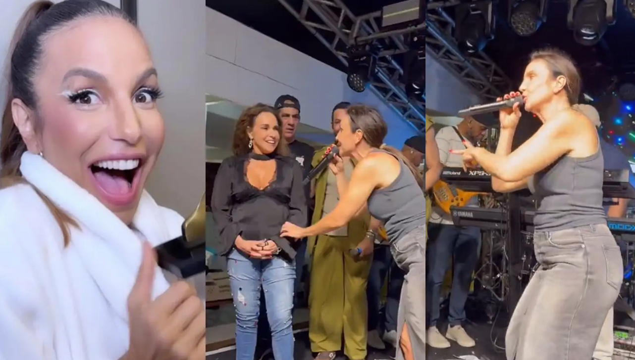Ivete Sangalo canta hit No Pau Miúdo Não em aniversário e reação de Daniela Mercury viraliza