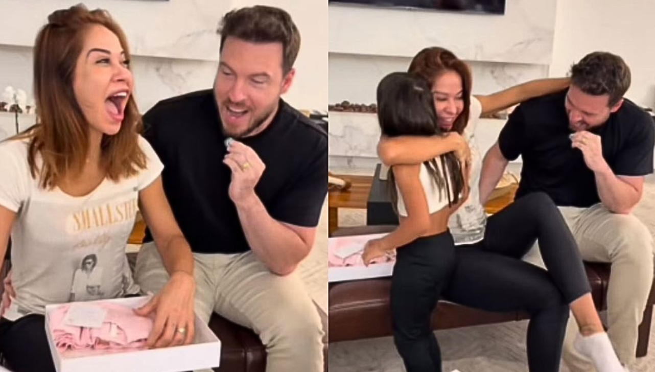 Maíra Cardi revela o sexo do bebê com Thiago Nigro: Menina!