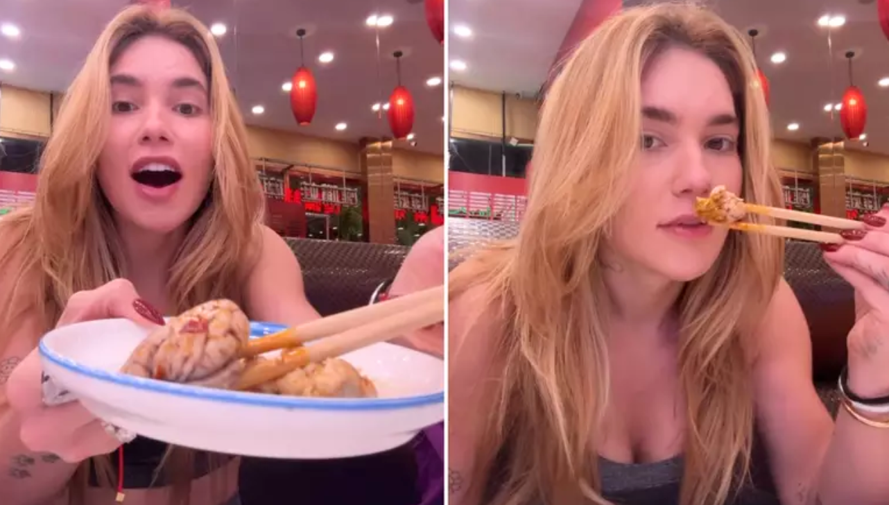 Virginia Fonseca choca seguidores ao comer cérebro na China e contar qual é o gosto