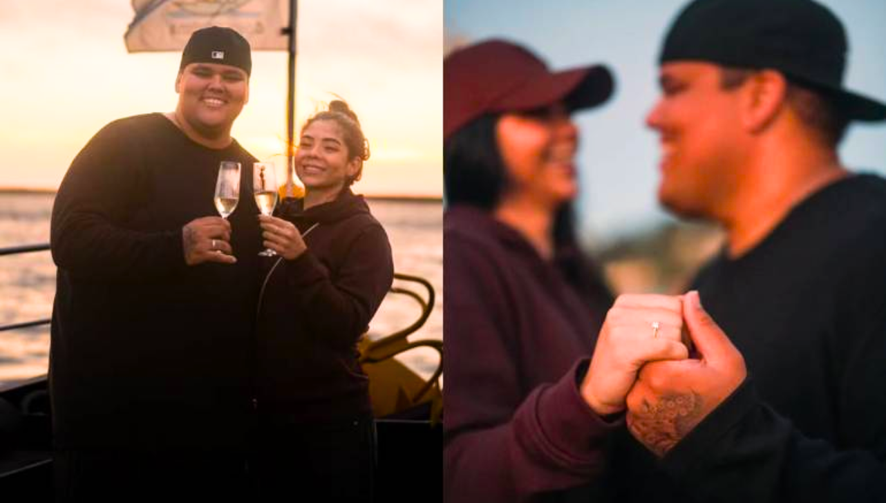 Duzão, do Menos é Mais, pede namorada em casamento em Portugal