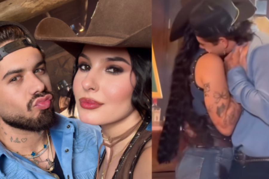 Ana Castela e Zé Felipe são vistos em clima de