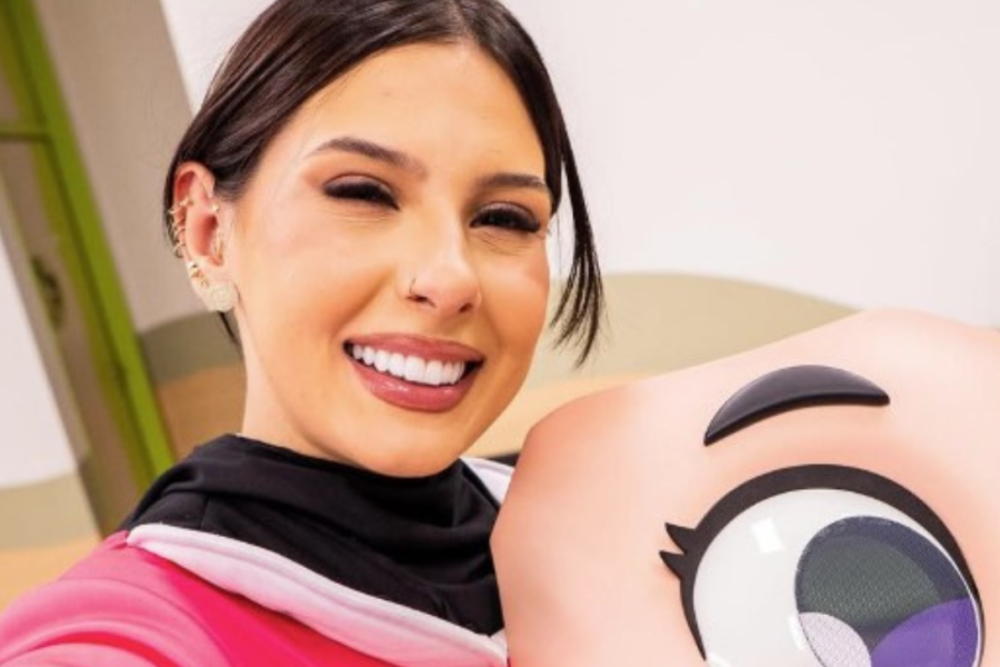 Ana Castela inaugura brinquedoteca no Hospital de Amor em Barretos