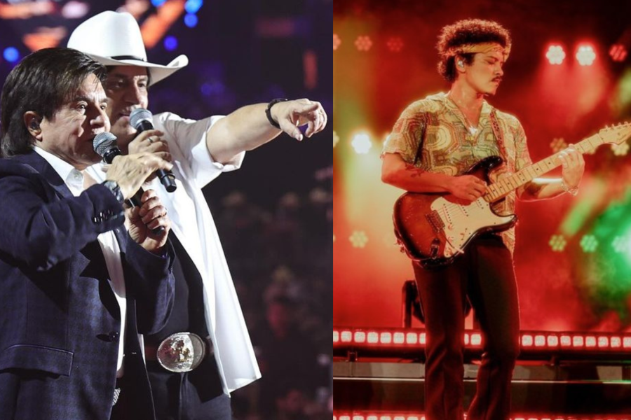 Chitãozinho & Xororó marcaram presença no palco do show de Chitãozinho & Xororó marcaram presença no palco do show de