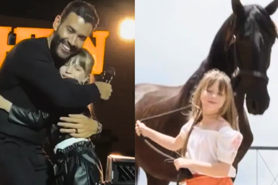 Fã mirim de Gusttavo Lima ganha cavalo após pedido em Fã mirim de Gusttavo Lima ganha cavalo após pedido em