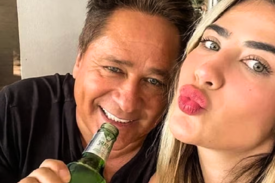 Filha de Leonardo conta como conheceu o pai aos 4 Filha de Leonardo conta como conheceu o pai aos 4