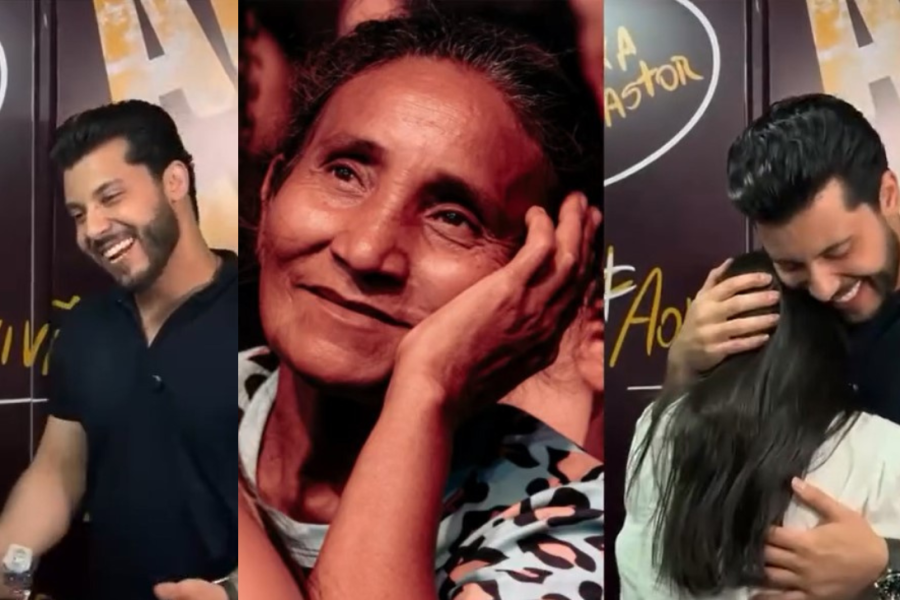 Murilo Huff promove dia de princesa e encontro com fã