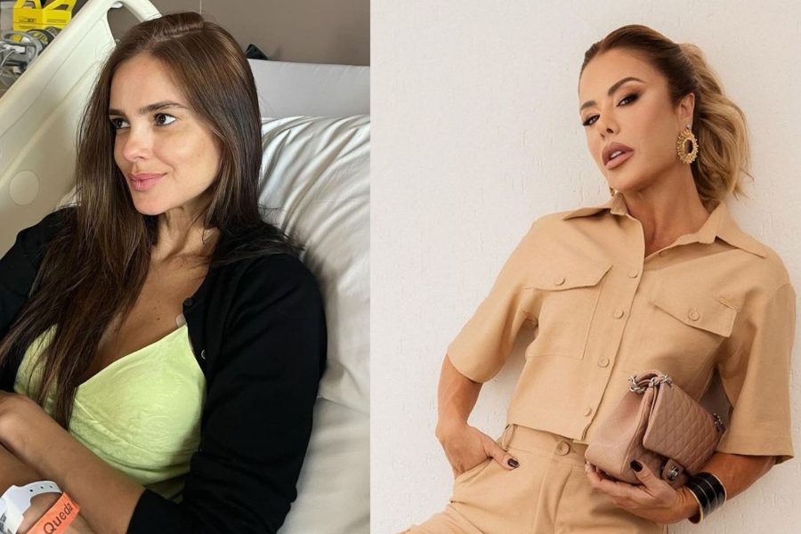 Vera Viel recebe flores de Poliana Rocha enquanto se recupera Vera Viel recebe flores de Poliana Rocha enquanto se recupera